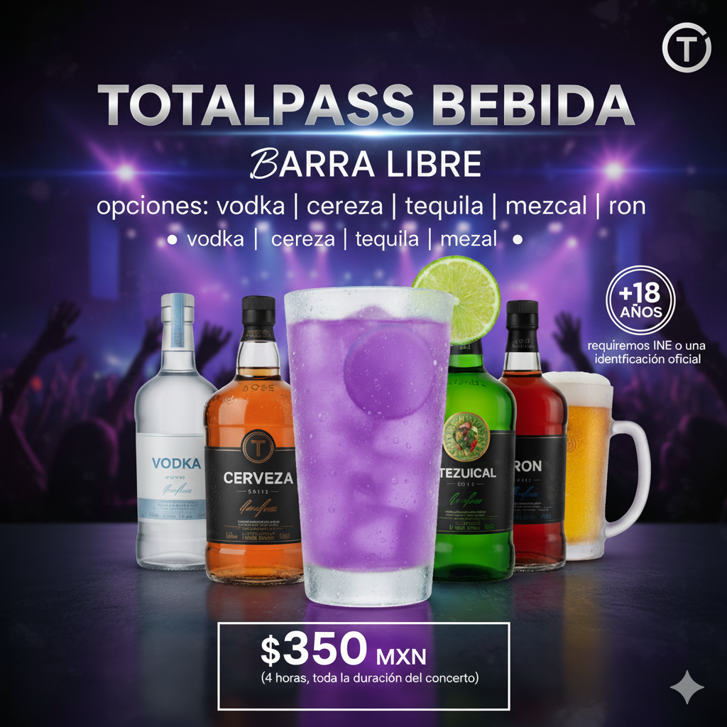 PASS BEBIDAS +18